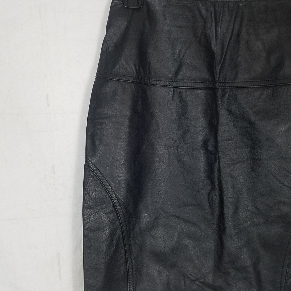 Avanti leather pencil skirt size 8 - Picture 4 of 8